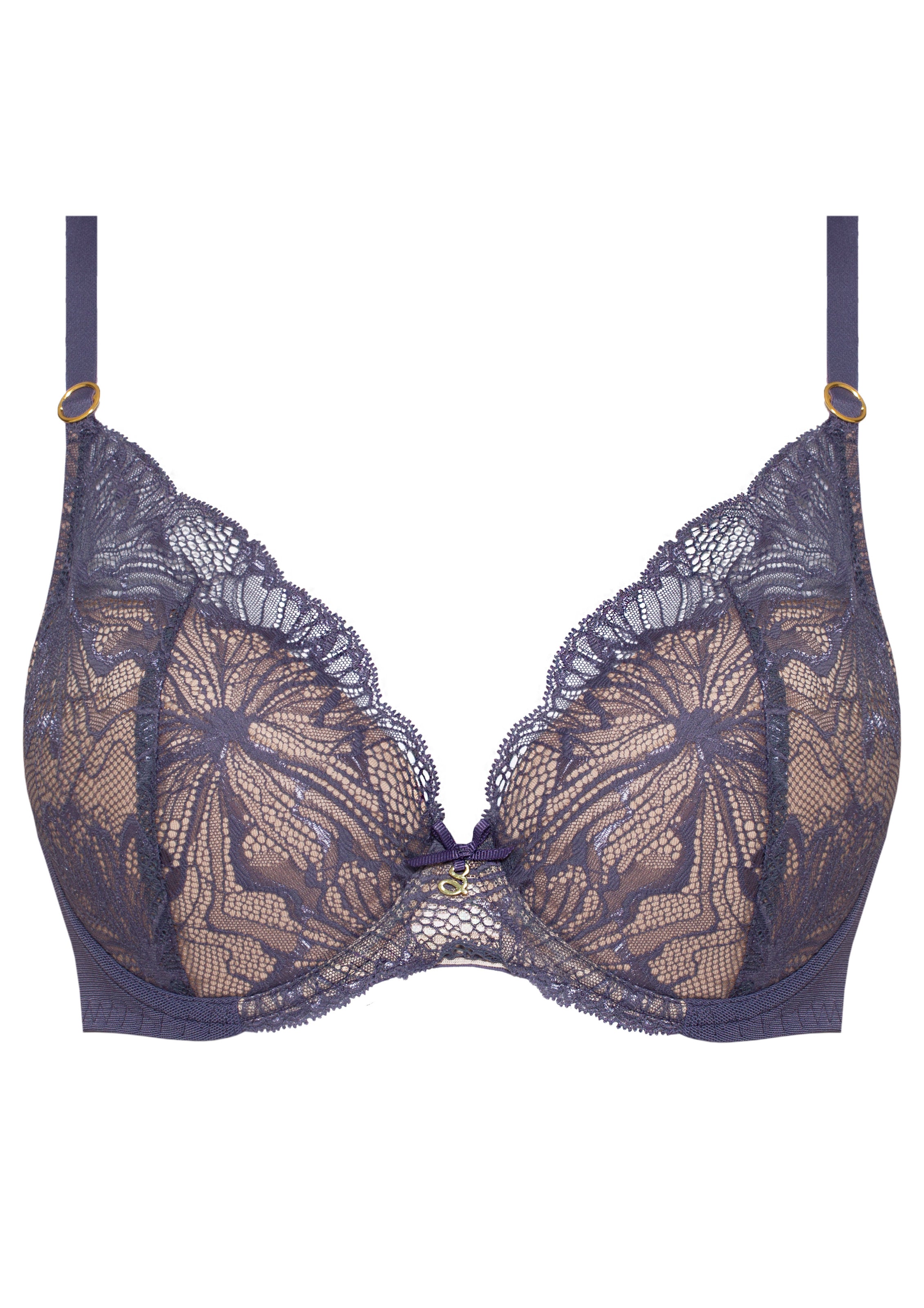 Mila - A332 Plunge Push Up BH