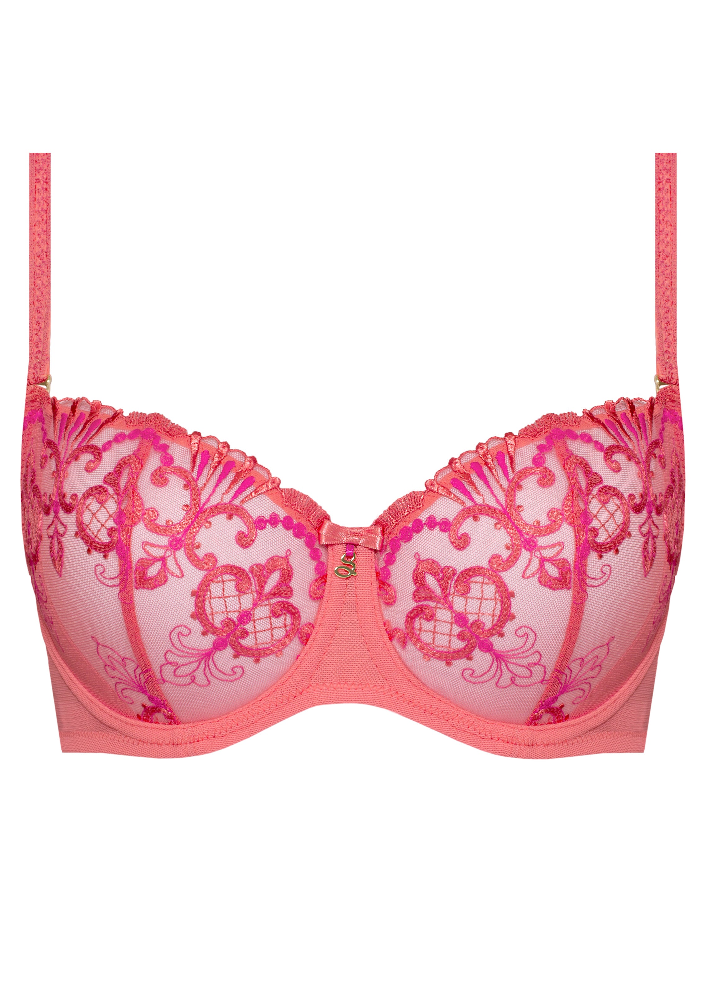 Perla - A142 Soft Half Cup Balconette BH Tattoo Koral