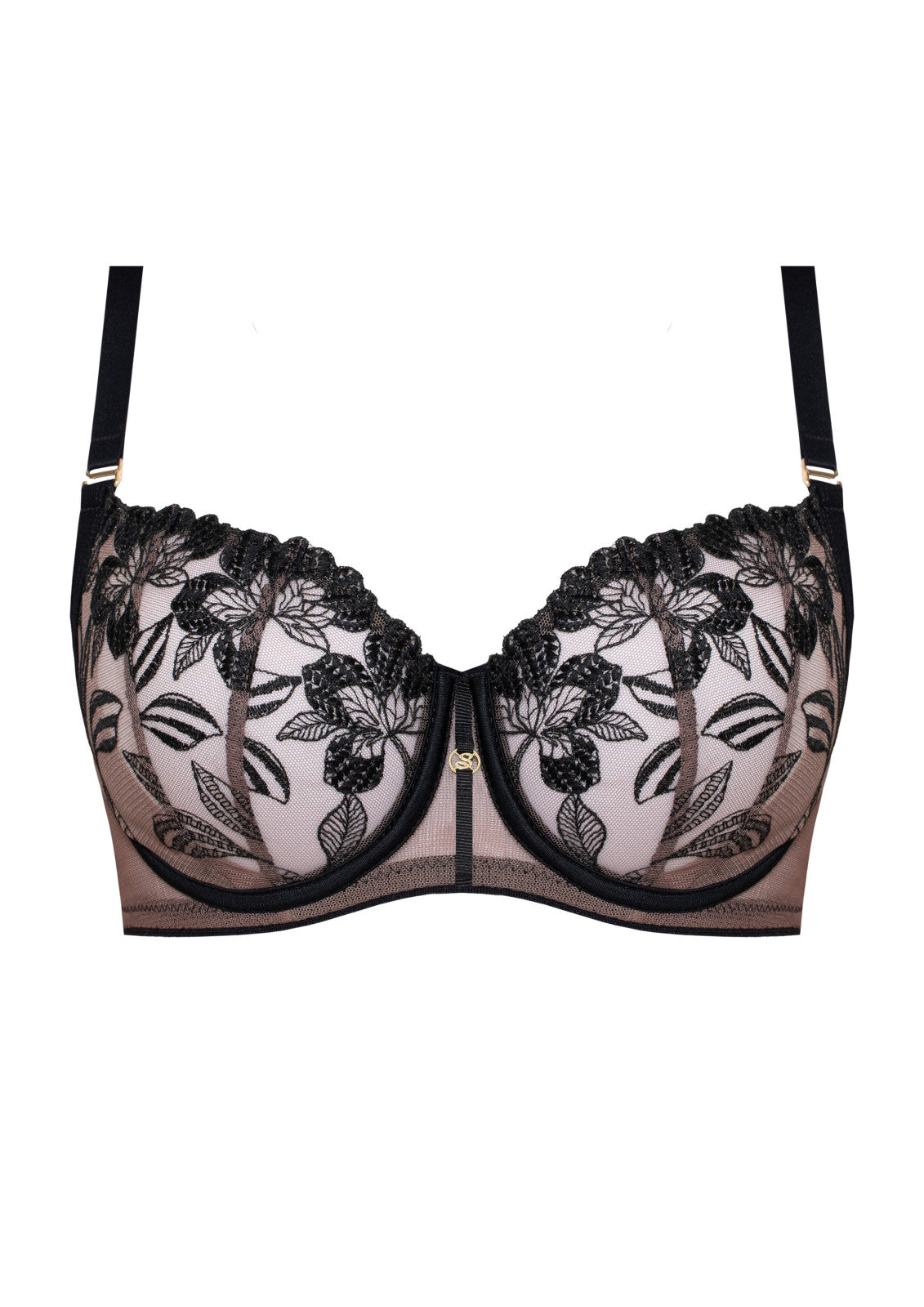 Aria - A145 Soft Half Cup BH Tattoo