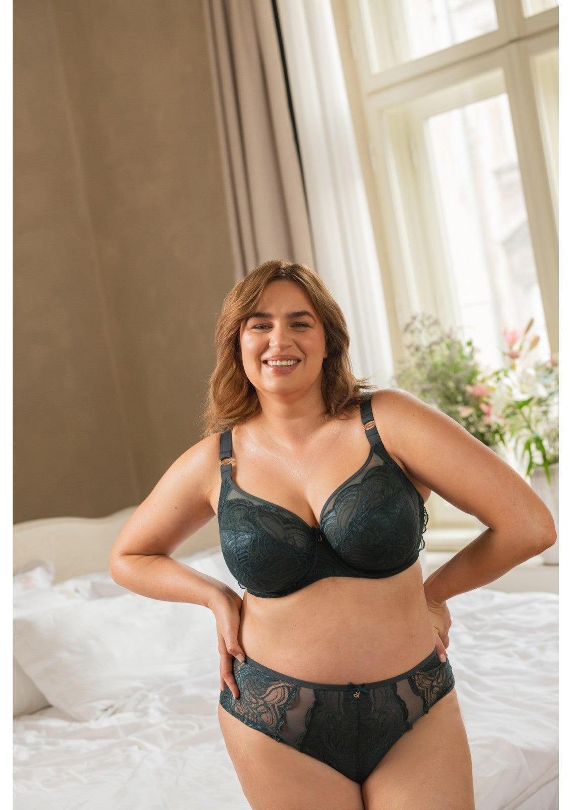 Inez - A910 Soft Full Cup Side Support BH