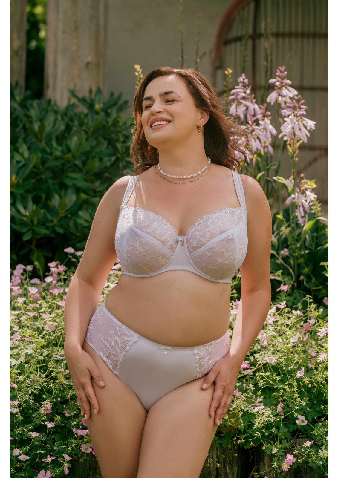 Perla- A922 Soft Full Cup BH Tattoo Silber