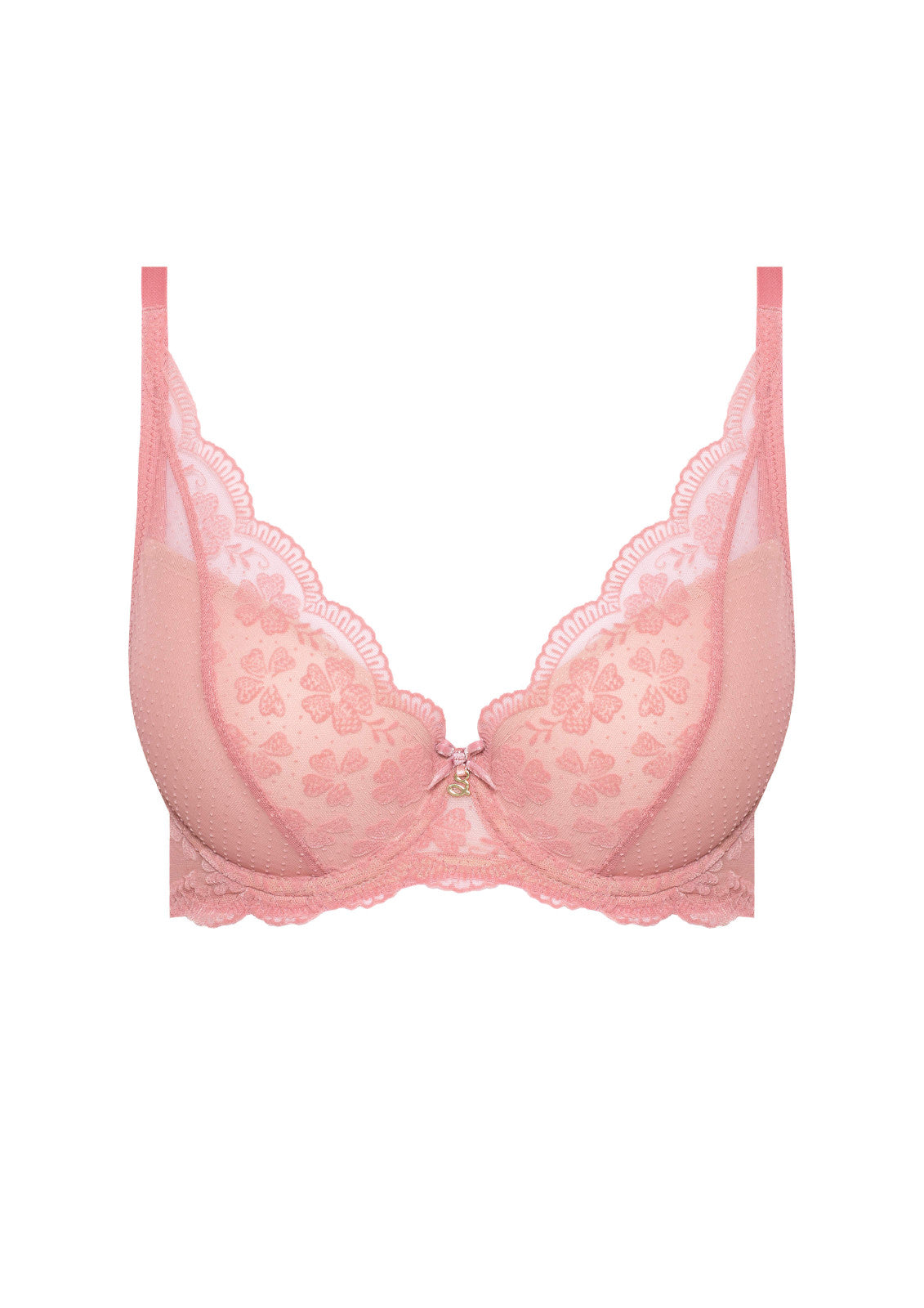 Rose - A475 Plunge Push Up BH
