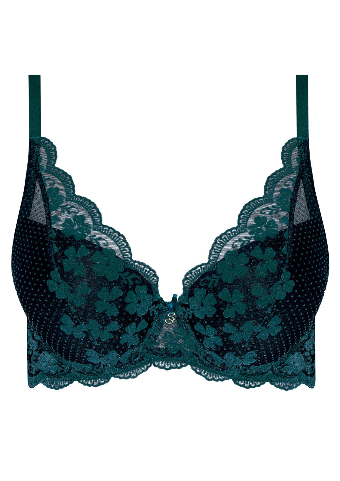 Scarlett - A475 Plunge Push Up Longine BH
