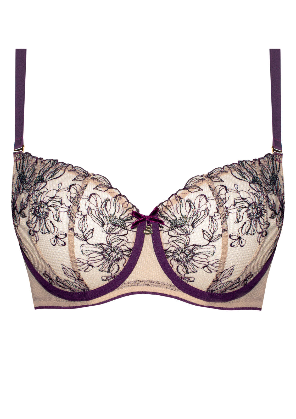 Silvia  - A145 Soft Half Cup BH Tattoo