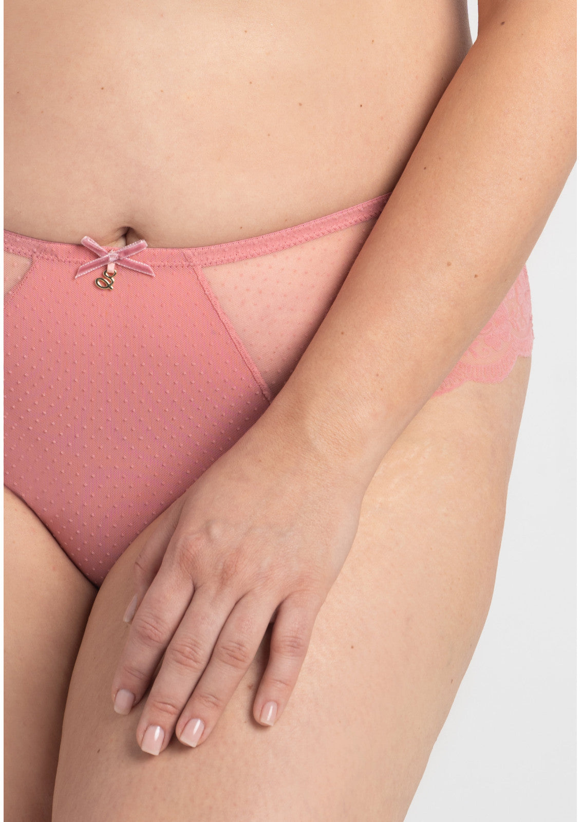 Rose - Slip mit hoher Taille