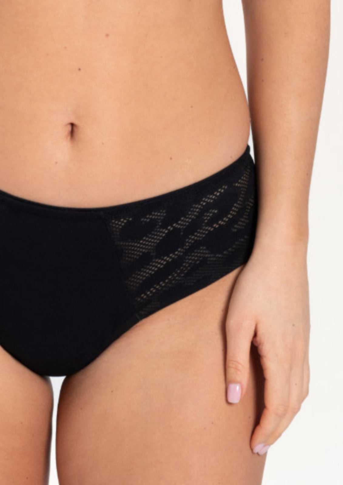 Alex - Menstruationsslip mit hoher Taille